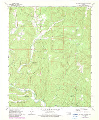 Big Round Mountain 1973 topographic map thumbnail