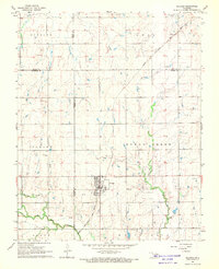 Billings 1968 topographic map thumbnail
