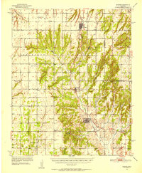Binger 1951 topographic map thumbnail