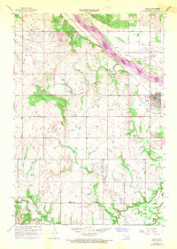 Bixby 1957 topographic map thumbnail