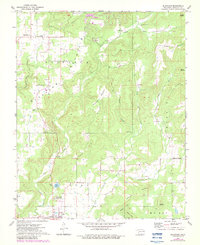 Blackgum 1972 topographic map thumbnail