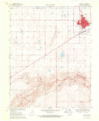 Boise City 1969 topographic map thumbnail