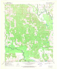 Boswell NW 1969 topographic map thumbnail
