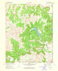 Bowring SE 1971 topographic map thumbnail