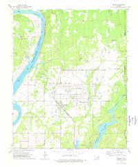 Braggs 1974 topographic map thumbnail