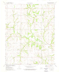 Bridge Creek 1974 topographic map thumbnail