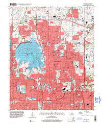 Britton 1995 topographic map thumbnail