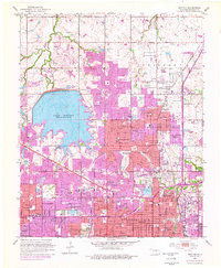 Britton 1951 topographic map thumbnail