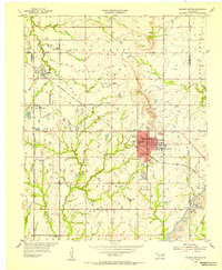 Broken Arrow 1955 topographic map thumbnail
