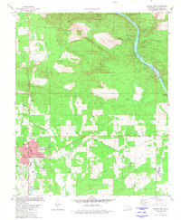 Broken Bow 1981 topographic map thumbnail