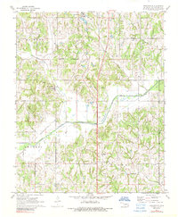 Brooksville 1972 topographic map thumbnail
