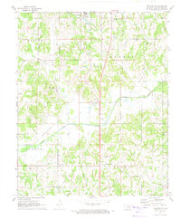 Brooksville 1972 topographic map thumbnail