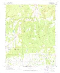 Brushy 1973 topographic map thumbnail