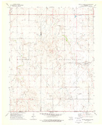 Bryans Corner SW 1973 topographic map thumbnail