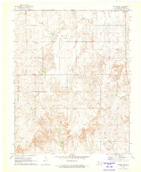 Buffalo NW 1970 topographic map thumbnail
