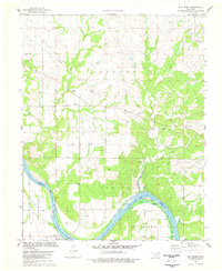 Bug Creek 1978 topographic map thumbnail