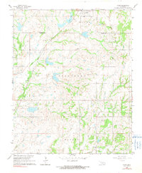 Byars 1964 topographic map preview