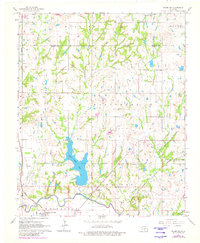 Byars SW 1965 topographic map thumbnail