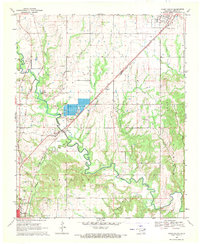 Caddo South 1969 topographic map thumbnail