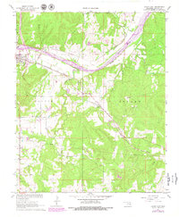 Calvin East 1967 topographic map thumbnail