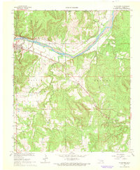Calvin East 1967 topographic map thumbnail