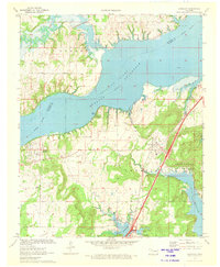 Canadian 1971 topographic map thumbnail