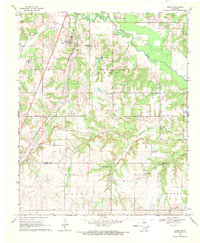 Caney 1969 topographic map thumbnail
