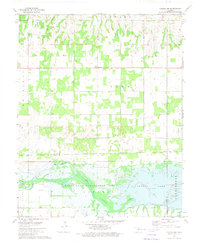 Canton NW 1972 topographic map thumbnail
