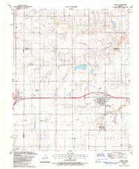 Canute 1987 topographic map thumbnail