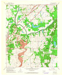 Catoosa 1963 topographic map thumbnail