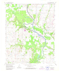 Catoosa SE 1963 topographic map thumbnail