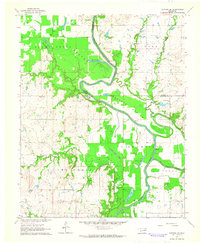 Catoosa SE 1963 topographic map thumbnail