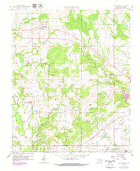 Centrahoma 1957 topographic map thumbnail