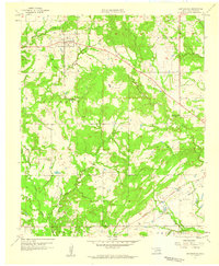 Centrahoma 1957 topographic map thumbnail