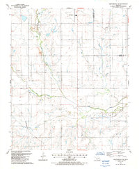 Chattanooga SW 1987 topographic map thumbnail
