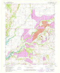 Chelsea NW 1972 topographic map thumbnail