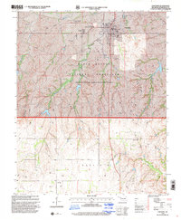 Cheyenne 1998 topographic map thumbnail