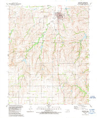 Cheyenne 1989 topographic map thumbnail