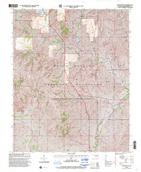 Cheyenne NW 1998 topographic map thumbnail