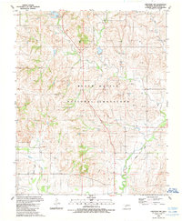 Cheyenne NW 1989 topographic map thumbnail