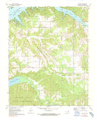Chloeta 1971 topographic map thumbnail