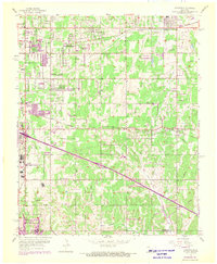 Choctaw 1956 topographic map thumbnail