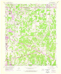 Choctaw 1956 topographic map thumbnail