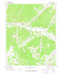 Christie 1972 topographic map thumbnail