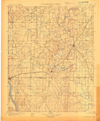Claremore topographic map thumbnail