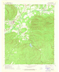 Clayton 1971 topographic map thumbnail