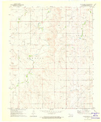 Clear Lake NW 1971 topographic map thumbnail