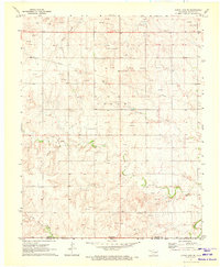 Clear Lake SE 1971 topographic map thumbnail