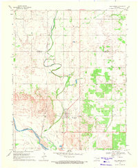 Cleo Springs 1969 topographic map thumbnail