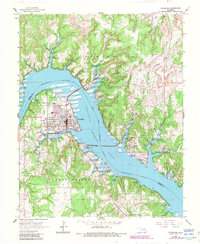 Cleveland 1966 topographic map thumbnail